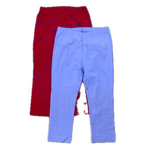 Mightly Girls Red Bird | Purple Leggings size: 8 Years